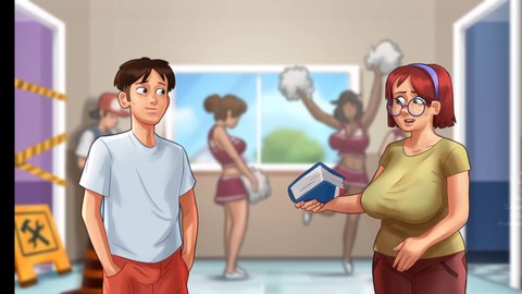 Summertime saga 3D hentai adventure with some steamy action