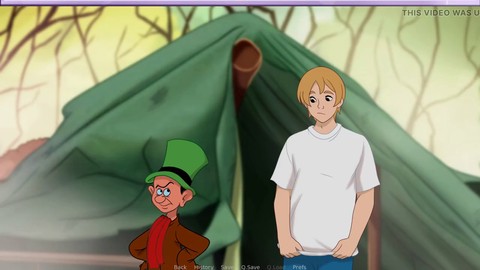 Animierte Geschichten für Erwachsene und Cartoon-Abenteuer im Haus
