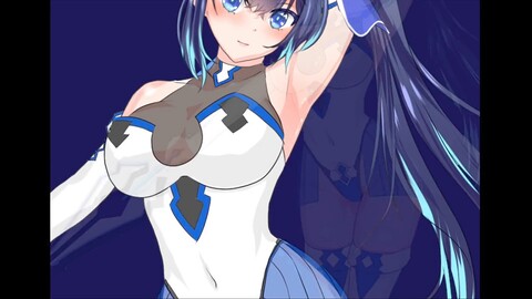 Manga-Pornospiel mit einem lustigen Cosplay-Mädchen von Hentaigames77