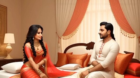 Die heiße indische Bhabhi wird grob von ihrem Schwiegervater genommen.