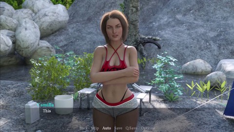 Ho dovuto scopare la mamma curvy Andrea nel bosco