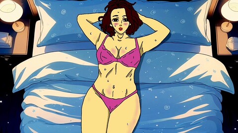 Sesso selvaggio da cartone animato con un po' di movimento e urla