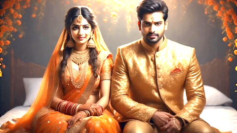 커플, 인도, hd 영상