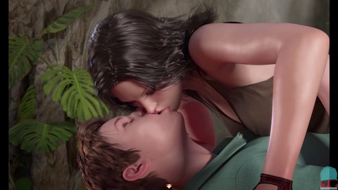 Gameplay von Treasure of Nadia mit einer molligen Mama und ihren jugendlichen Abenteuern